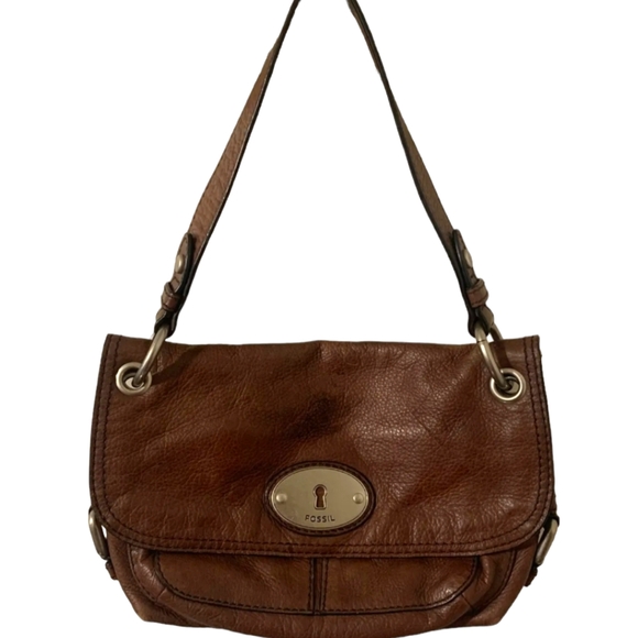 Fossil Bags Fossil Leather Shoulder Bag Poshmark